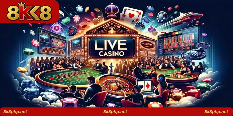 How 8k8 Live Casino Works