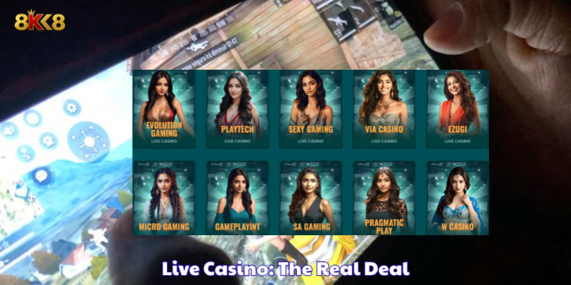 Live Casino: The Real Deal